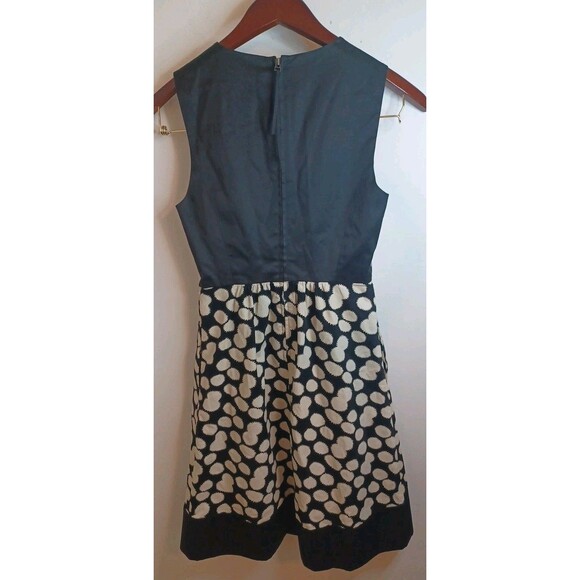 Anthropologie Leifnotes Black and White A-Line Corduroy Mini Dress Sz 0 - Picture 7 of 8